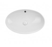 Раковина-чаша Qtap Dove 625х415х150 White з донним клапаном QT06113077W