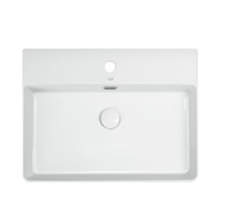 Раковина Qtap Nando LT 600х420х120 White з донним клапаном QT12112173W