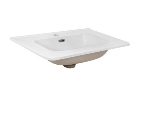 Раковина Qtap Albatross 9H 600х460х180 White з донним клапаном QT01119060HW