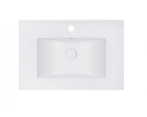 Раковина Qtap Albatross E 700х460х180 White з донним клапаном QT01119070EW