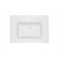 Раковина Qtap Albatross E49 700х490х200 White з донним клапаном QT01119070E49W