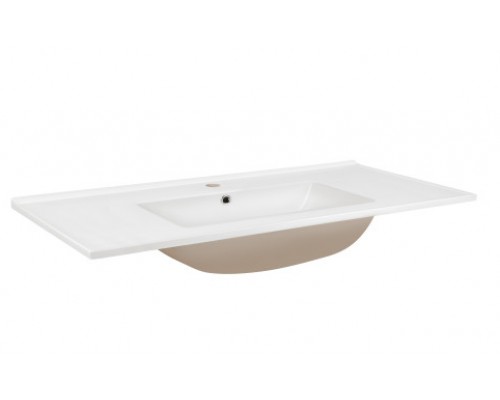 Раковина Qtap Albatross E49 1000х490х200 White з донним клапаном QT01119100E49W