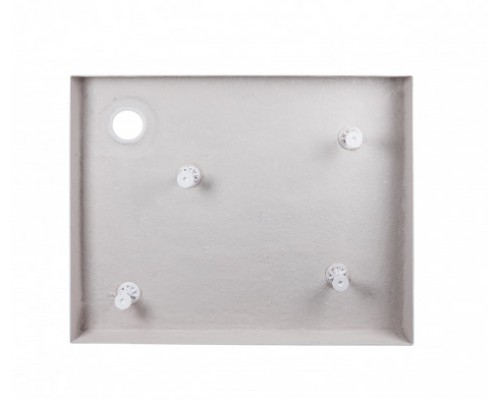 Душовий піддон Qtap Tern 301812C 100x80x12 см + сифон