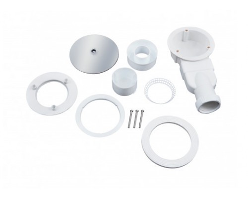 Душовий піддон Qtap Tern 301812C 100x80x12 см + сифон