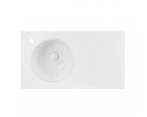 Раковина Qtap Virgo 800х460х300 White з донним клапаном QT1811FL8130ALLW