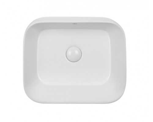Раковина-чаша Qtap Scorpio 450х390х120 White з донним клапаном QT14112242W