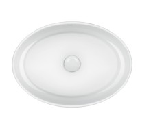Раковина-чаша Qtap Kolibri 500x360x140 White з донним клапаном QT10113054W