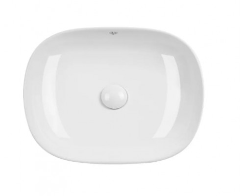Раковина-чаша Qtap Aquarius 465x375x115 White з донним клапаном QT21112185W