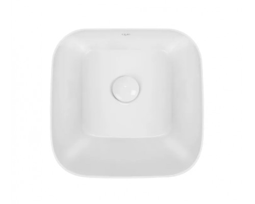 Раковина-чаша Qtap Scorpio 350х390х120 White з донним клапаном QT14112241W