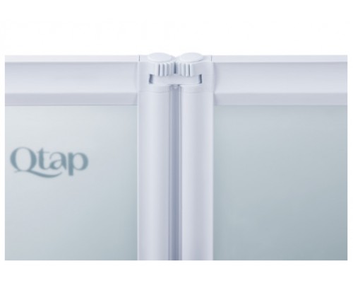 Qtap Штора на ванну  Gemini WHI401114RP4 стекло Pear 4 мм, 110x140 см