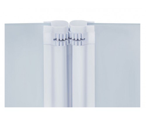 Qtap Штора на ванну  Gemini WHI401114RP6 стекло Pear 6 мм, 110x140 см