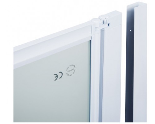 Qtap Штора на ванну  Gemini WHI401214RP4 стекло Pear 4 мм, 120x140 см