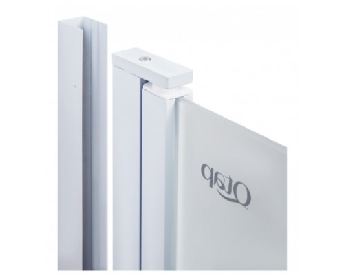 Qtap Штора на ванну  Gemini WHI401314RP6 стекло Pear 6 мм, 130x140 см