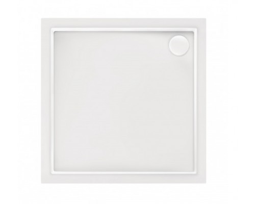 Душовий піддон Qtap Tern 301112 100x100x12 см + сифон