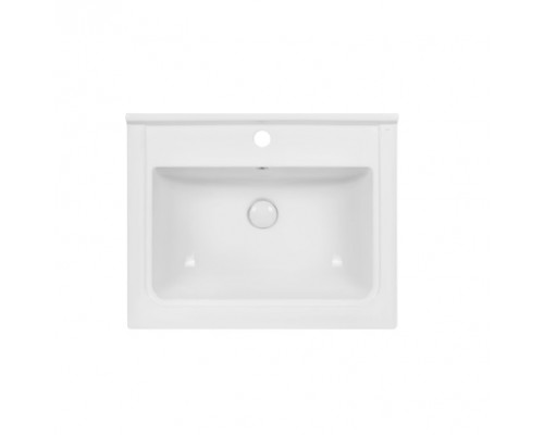 Раковина Qtap Albatross Q 600х480х230 White з донним клапаном QT01115060QW