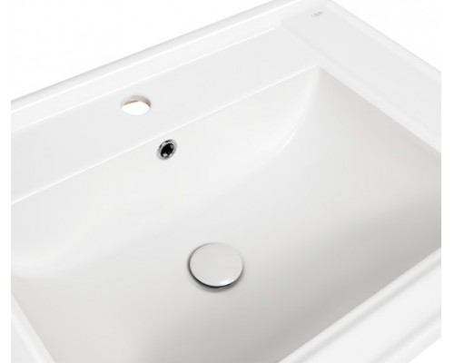 Раковина Qtap Albatross Q 700х480х230 White з донним клапаном QT01115070QW