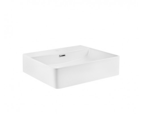 Раковина Qtap Nando C 500х420х125 White з донним клапаном QT12117050CW