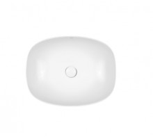 Раковина-чаша Qtap Cardinal 500х380х140 White з донним клапаном QT04117050TW