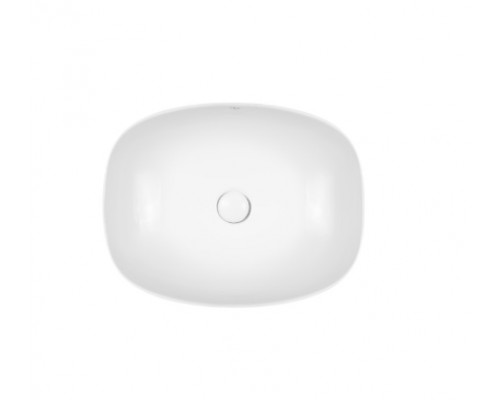 Раковина-чаша Qtap Cardinal 500х380х140 White з донним клапаном QT04117050TW