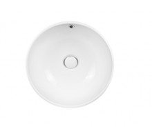 Раковина-чаша Qtap Amazon 430х430х160 White з донним клапаном QT02117043NW