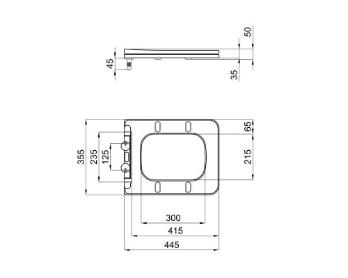 Сидіння для унітаза Qtap Kalao з мікроліфтом Slim QT08991213AW