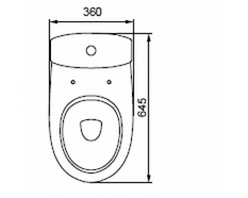 Унітаз-компакт KOLO STATUS (2396050) косий випуск, ниж.підв + сид.Duroplast (арматура Geberit)
