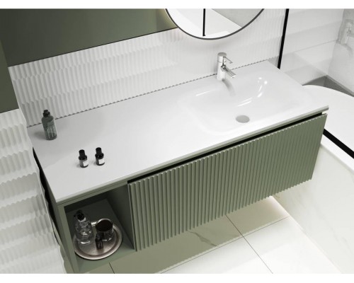 MIRAGGIO  Умывальник лит.мрамор Jessel 1200 L/R