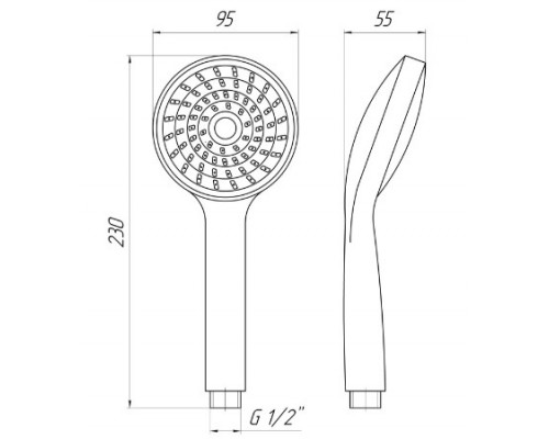 Душова лійка Globus Lux NSD-880