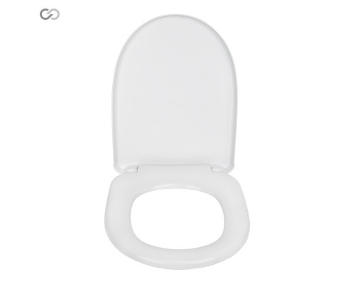 SOLOPLAST Сидіння для унітазу 345х430 мм з пластиковим кріпленням СП-5 (SOLO)