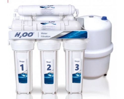 H2O system 6-и ступ Система Обратного Осмоса с минерализатором, мембрана Filmtec  (RX-RO6-H2OO)