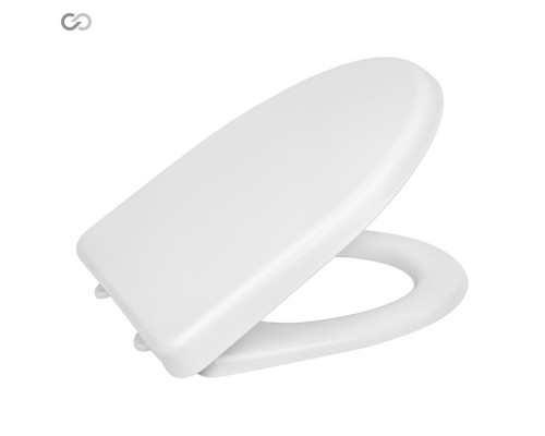 SOLOPLAST Сидіння для унітазу 365х445 мм з пластиковим кріпленням СП-6