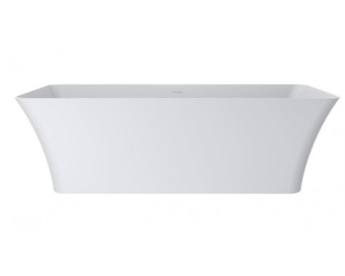 MIRAGGIO 0002091 Ванна отдельностоящая литой мрамор BONITA (MIRASOFT BLACK) (MATT)