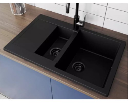 Кухонна мийка Miraggio LaPas (BLACK SHINE) (0002247)