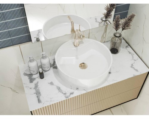 Умивальник з штучного каміню Miraggio COUNTRY 420 (MIRASOFT)