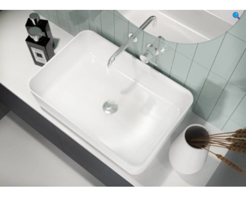 MIRAGGIO 0001435 Умывальник лит.мрамор SAN MARTIN (GRAY)