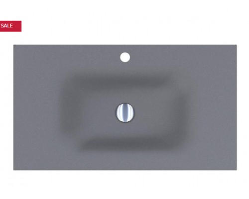 Умивальник з штучного каміню Miraggio JESSEL 800 (GRAY) (0001467)