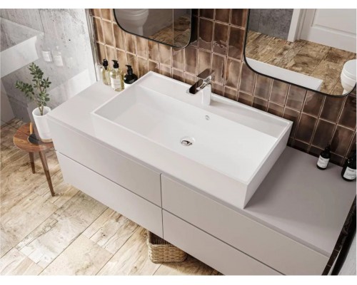 FANCY MARBLE Умивальник зі штучного каменю  Krass 800