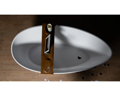 FANCY MARBLE 14170001 Ванна окремостояча зі штучного каменю   Dolores