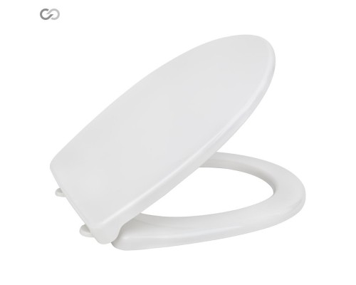 SOLOPLAST Сидіння для унітазу 358х430 мм з пластиковим кріпленням СП-8