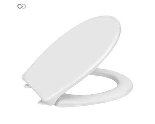 SOLOPLAST Сидіння для унітазу 355х423 мм з пластиковим кріпленням СП-18