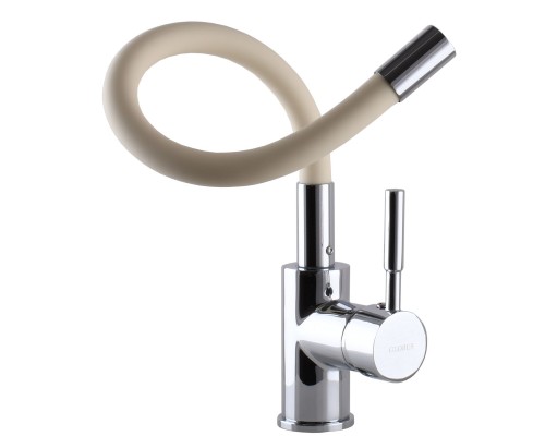 Змішувач для кухні Globus Lux LAZER GLLR-0203S-BEIGE