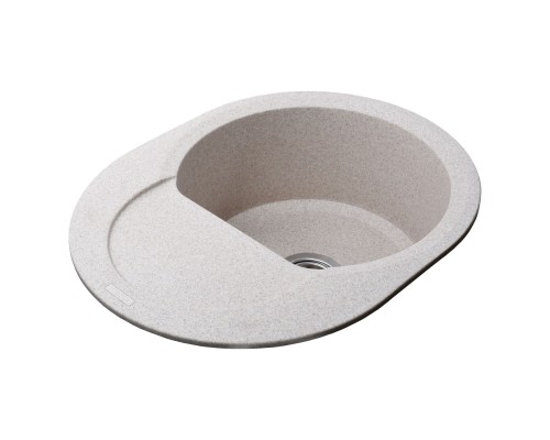 Гранітна мийка Globus Lux MORAINE мигдаль 600х470мм-А0008