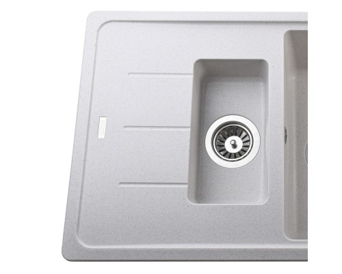 Гранітна мийка Globus Lux IZEO перлина 780х500мм
