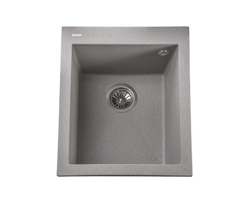 Гранітна мийка Globus Lux LAMA сірий камiнь 410x500мм-А0005