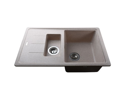 Гранітна мийка Globus Lux IZEO мигдаль780x500мм-А0008