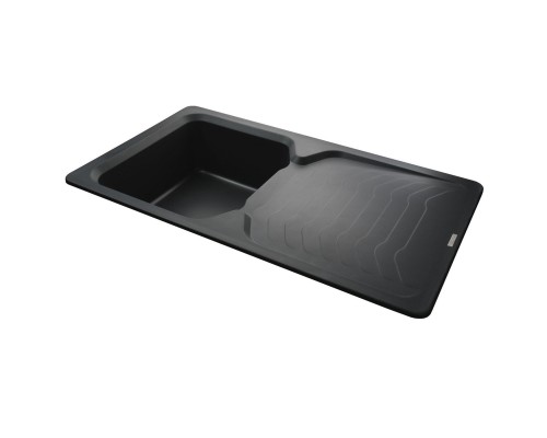 Гранітна мийка Globus Lux BOREN чорний 860х500мм-А0002