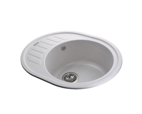 Гранітна мийка Globus Lux ARNO перлина620х500мм