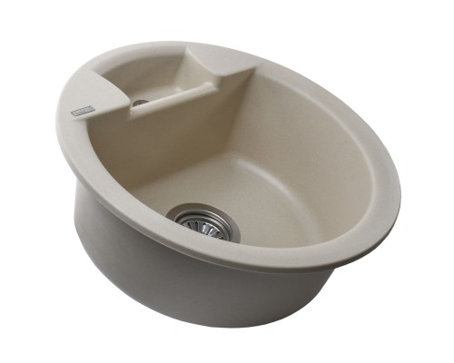 Гранітна мийка Globus Lux GURON слонова кiстка 480мм