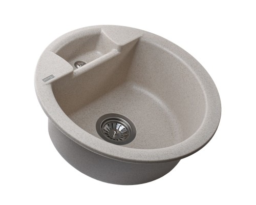 Гранітна мийка Globus Lux GURON піщаний 480мм-А0004