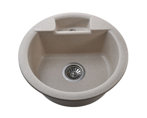 Гранітна мийка Globus Lux GURON піщаний 480мм-А0004